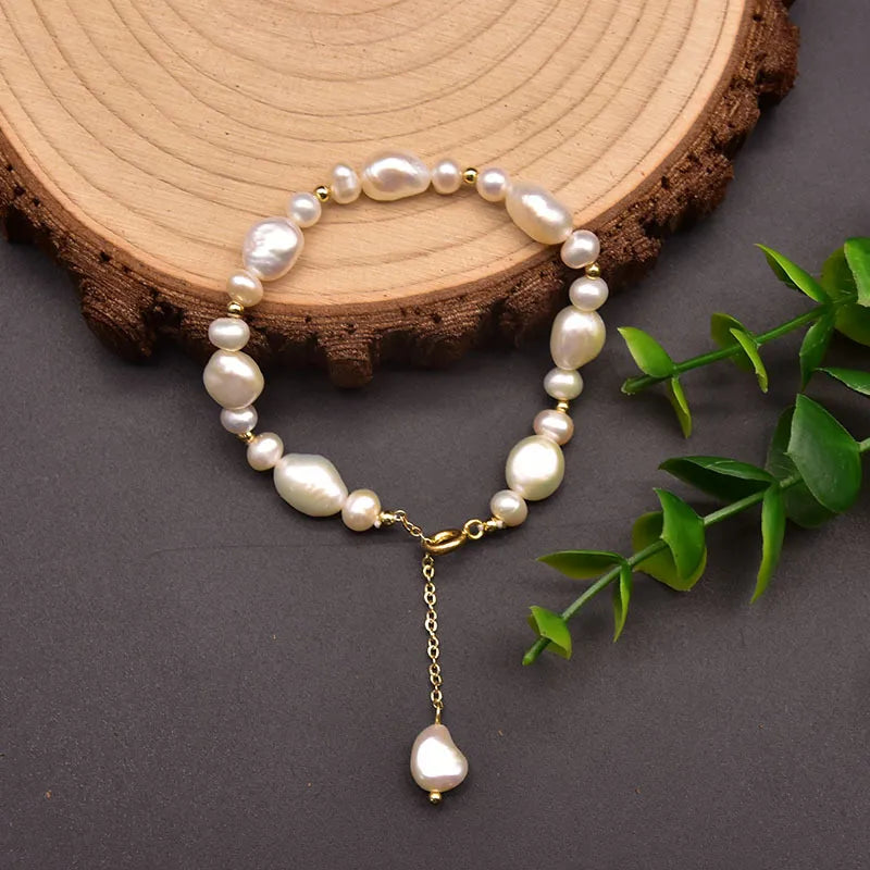 retro oval flower pearl inlay turquoise bracelets