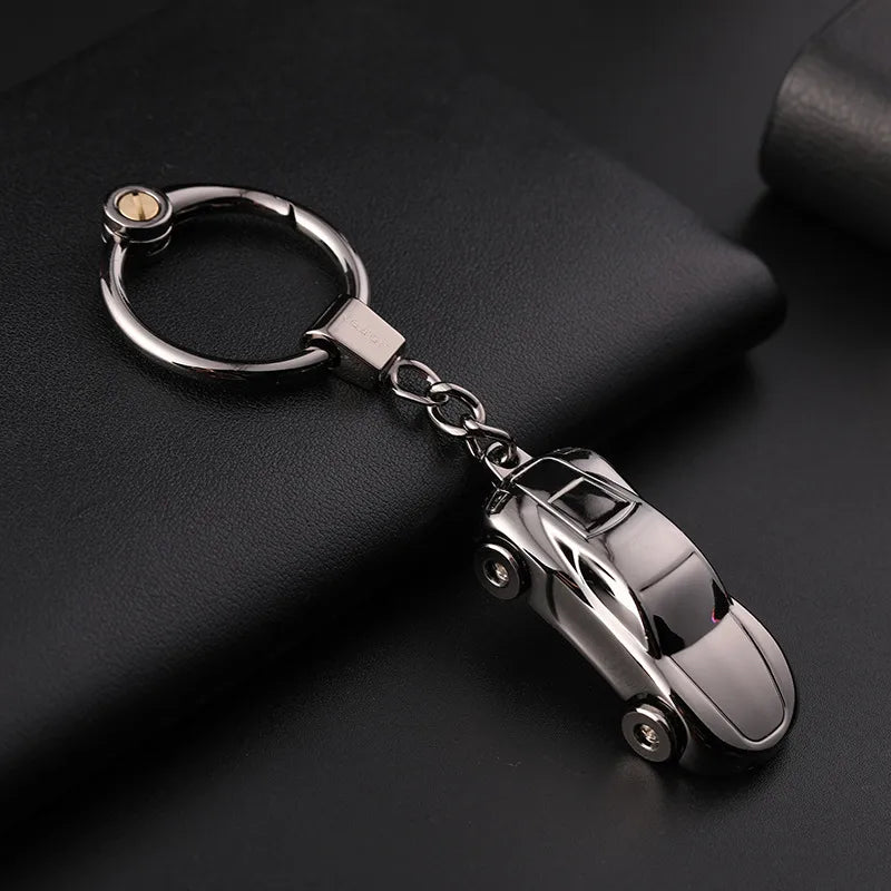 jobon Zhongbang car keychain female South Korea cute couple key pendant creative small gift with LED light