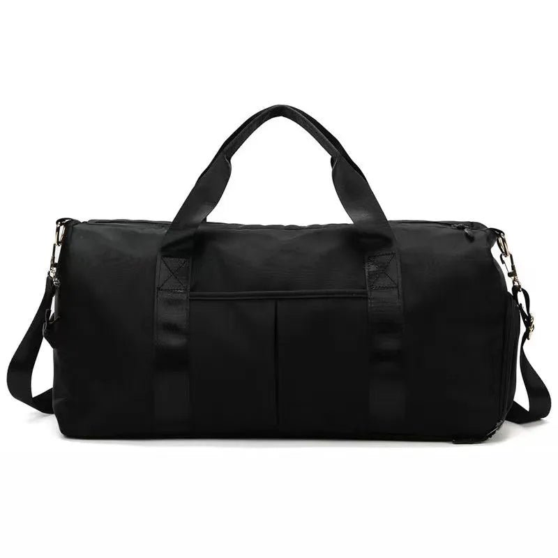 Short-distance Large-capacity Travel Bag Business Travel Luggage Bag Sleeve Tie Rod Sports Fitness Bag Yoga Portable Water-repellent