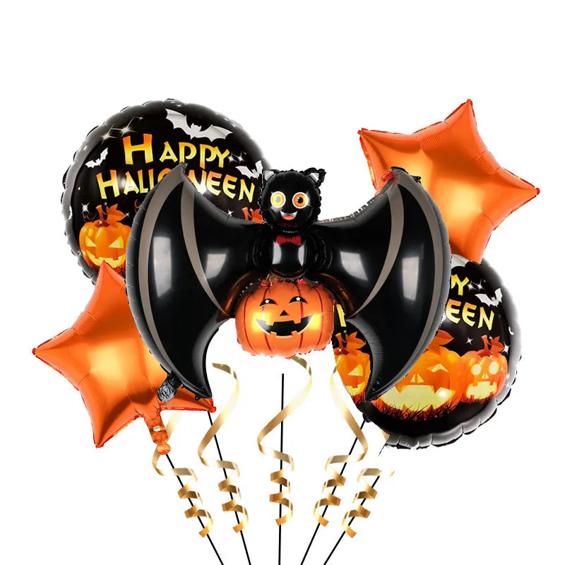 halloween geometric aluminum film party balloon