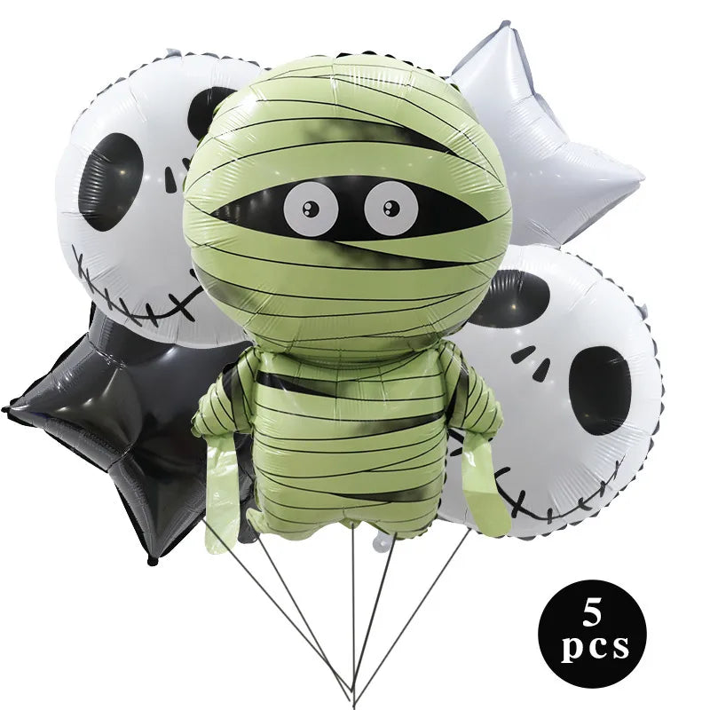 halloween geometric aluminum film party balloon
