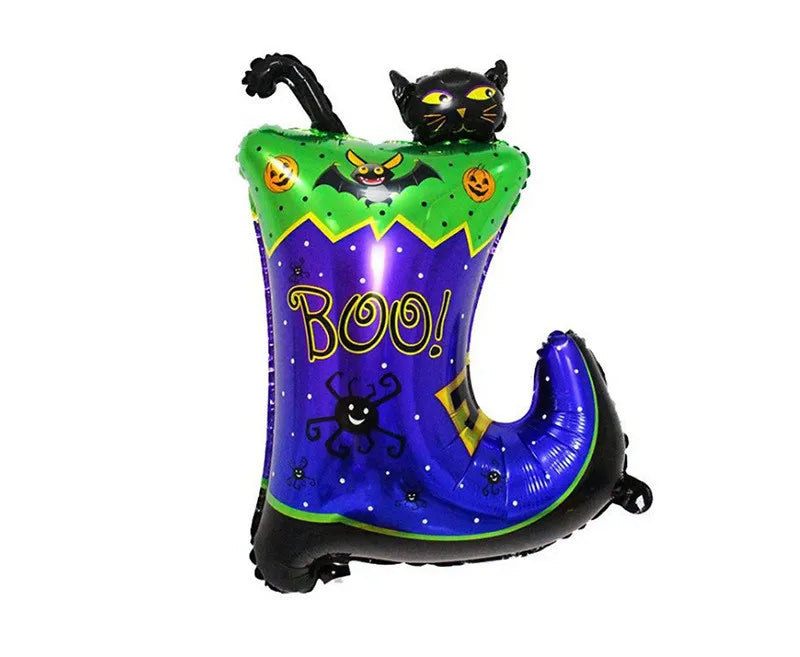 Halloween Pumpkin Bat Skull Aluminum Film Party Balloons Party Supplies Balloons