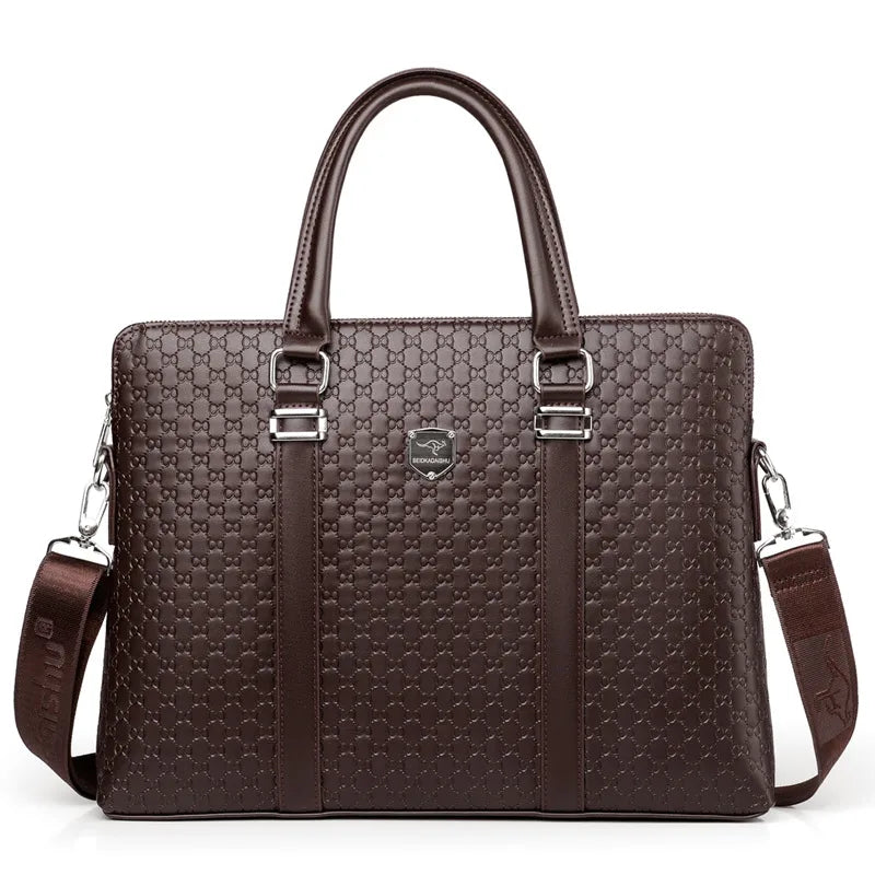 new business commuter bag handbag computer bag men's briefcase large capacity slung shoulder bag