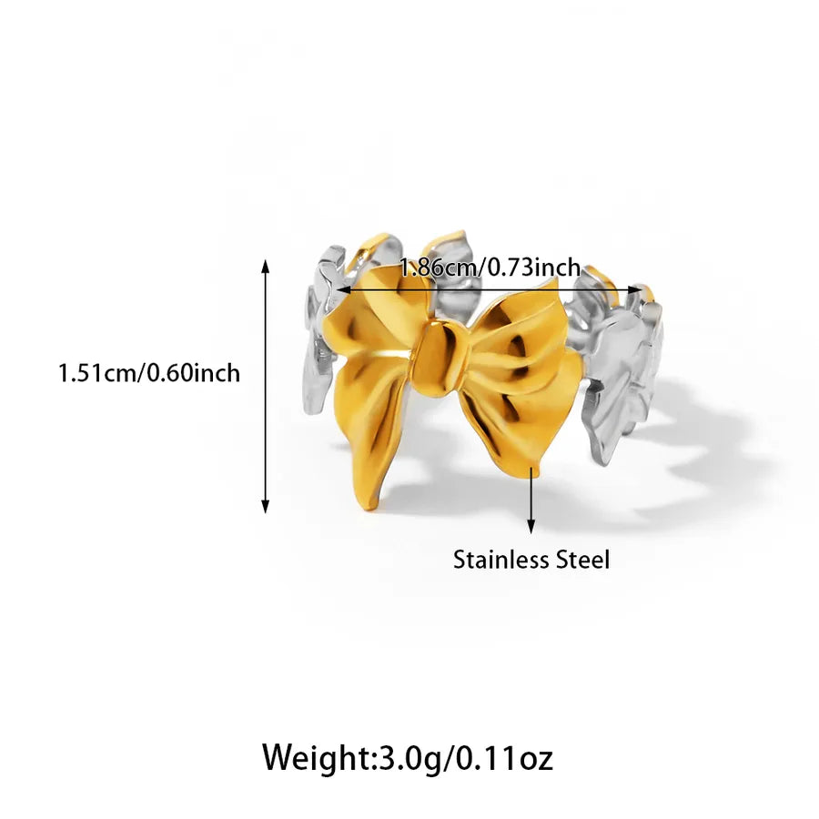 Wholesale Jewelry Hawaiian Tropical Streetwear Solid Color 304 Stainless Steel Rings