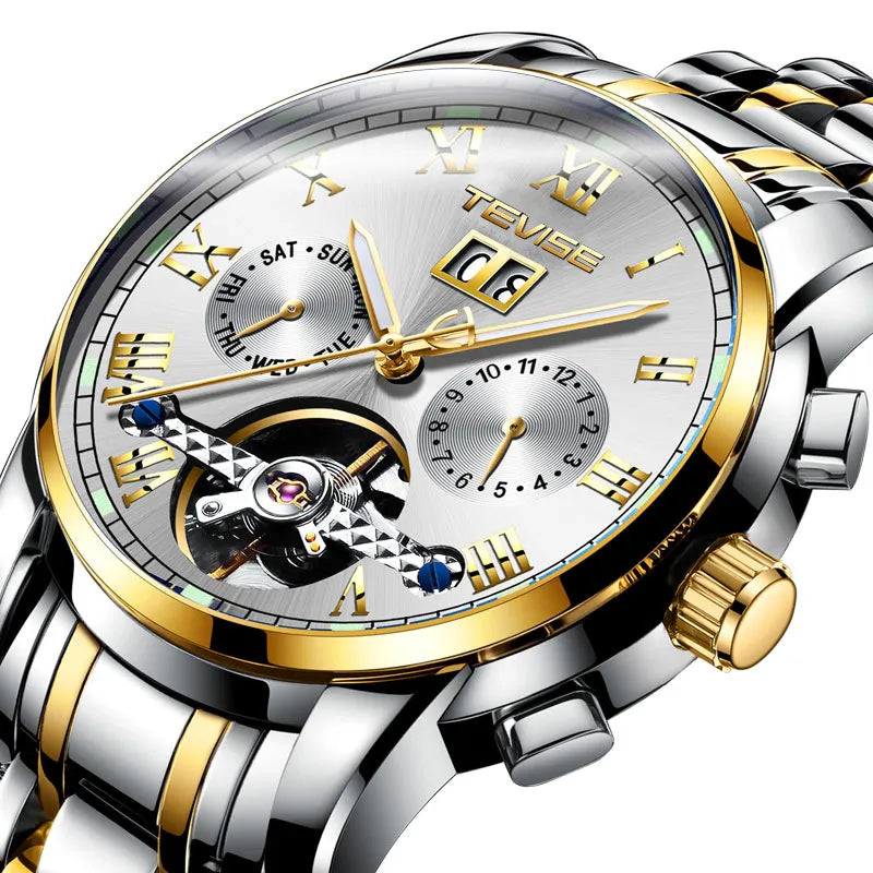 Swiss Tweis Famous watch Tourbillon watch Men's Fashion watch Mechanical watch Trendy Business watch