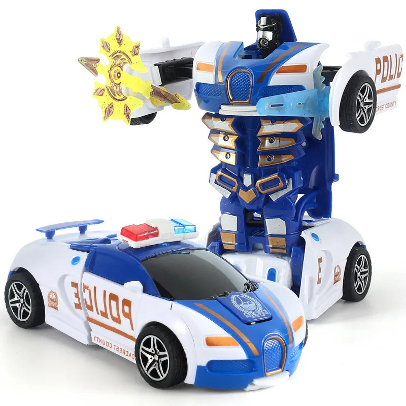 children's collision creative fashion leisure deformation car toys