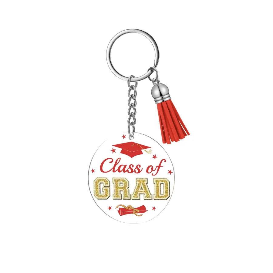 Simple Style Letter Arylic Unisex Keychain