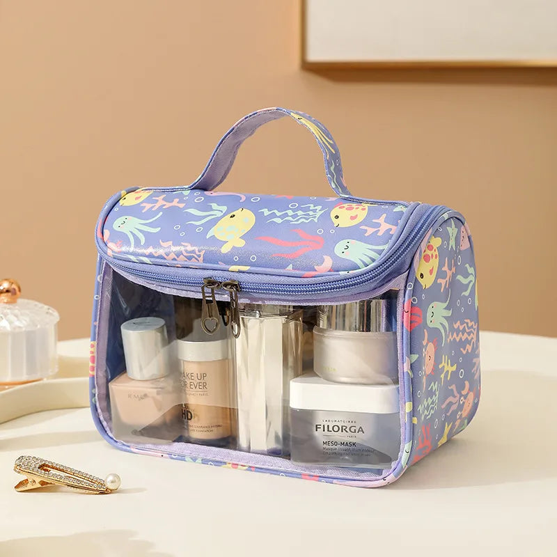 fashion solid color pvc pu leather storage box