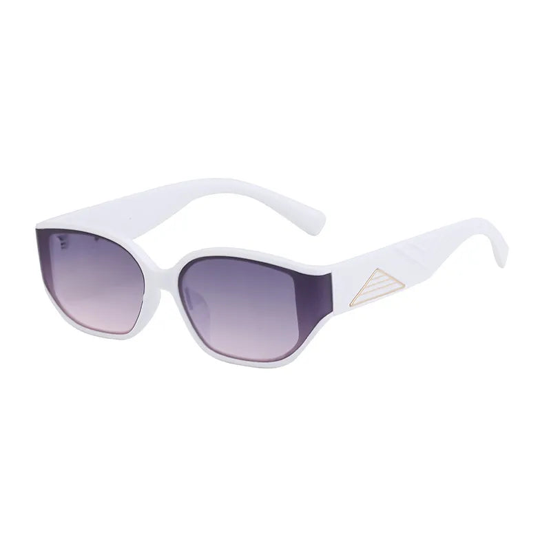 Streetwear Geometric Pc Oval Frame Full Frame Women's Sunglasses