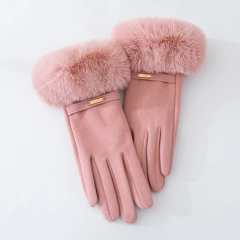 Women's Casual Elegant Simple Style Solid Color Gloves