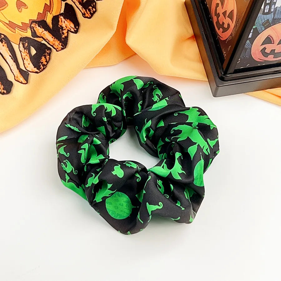 Halloween Pumpkin Skull Large intestine Elastic Hair Ties Festival Atmosphere Retro Classic Head Ropes European Style Design