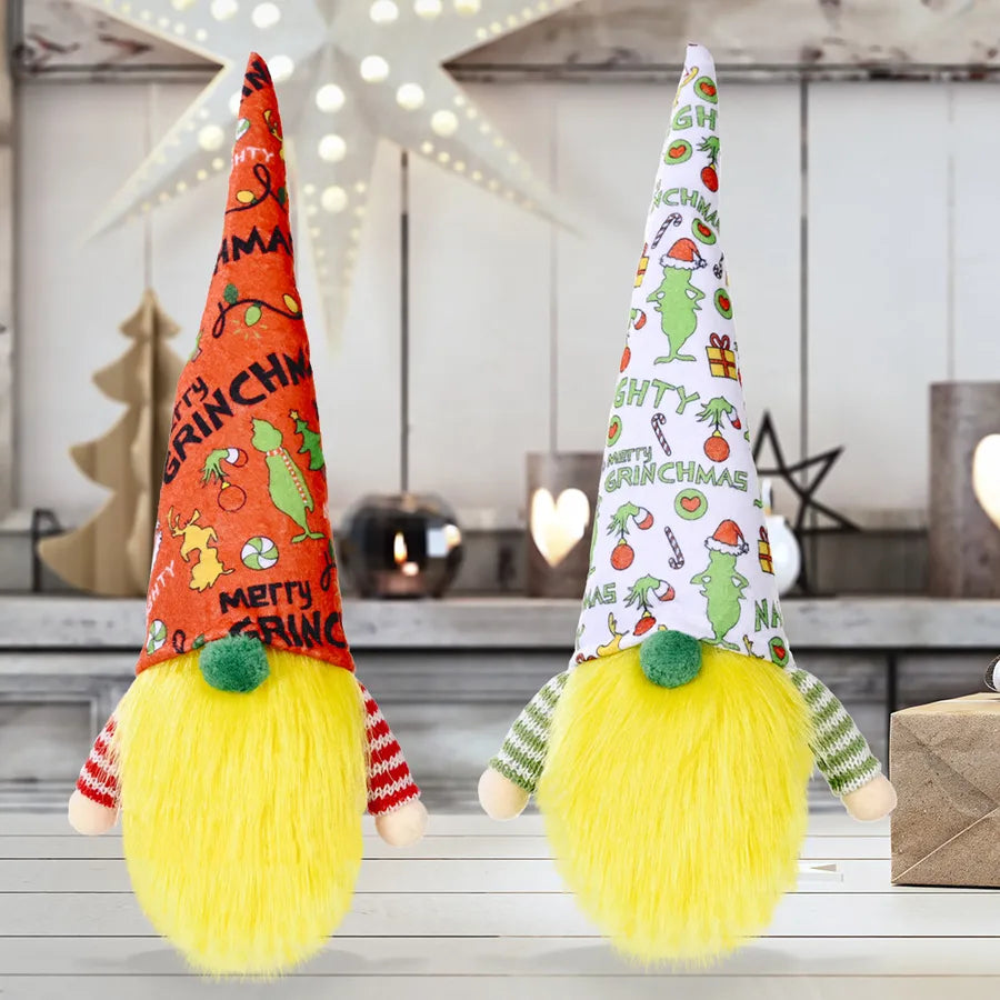 Christmas Cartoon Style Cute Christmas Hat Nonwoven Indoor Party Doll