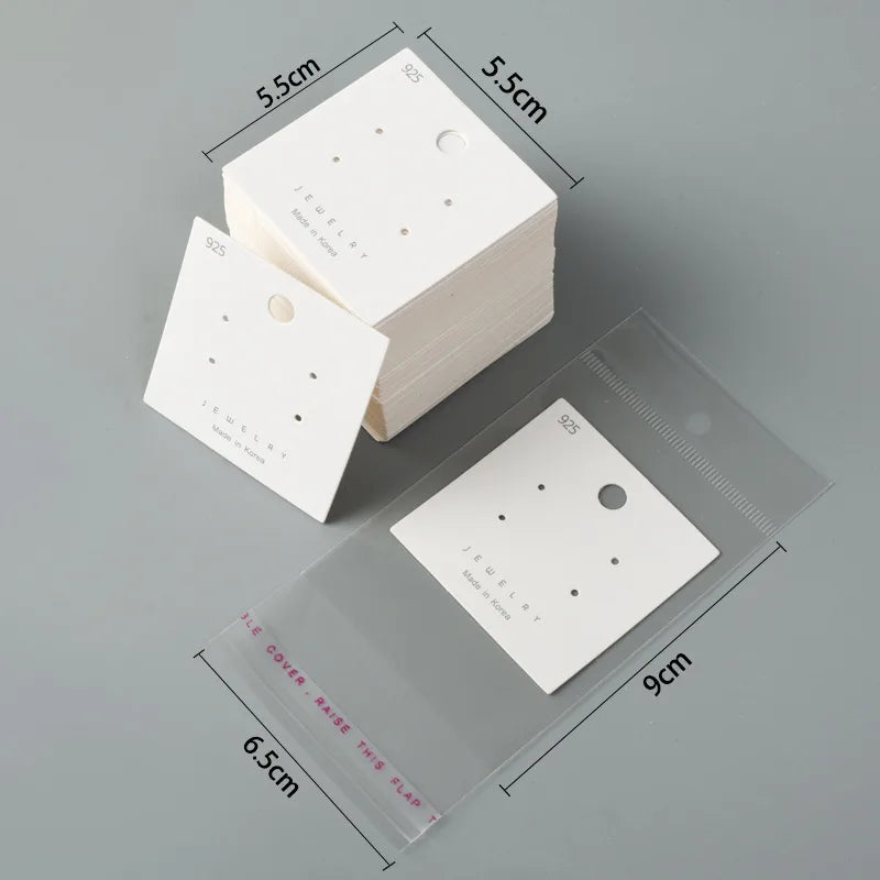 basic letter solid color paper printing jewelry accessories 1 piece