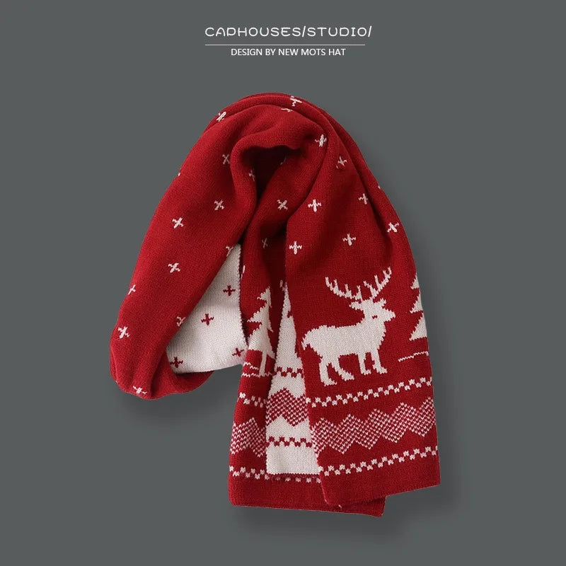Women's Simple Style Stripe Cotton Scarf