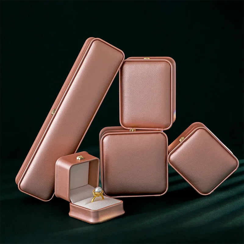 Spot Crown buckle jewelry box high-grade jewelry storage box wholesale jewelry box ring necklace box bracelet box