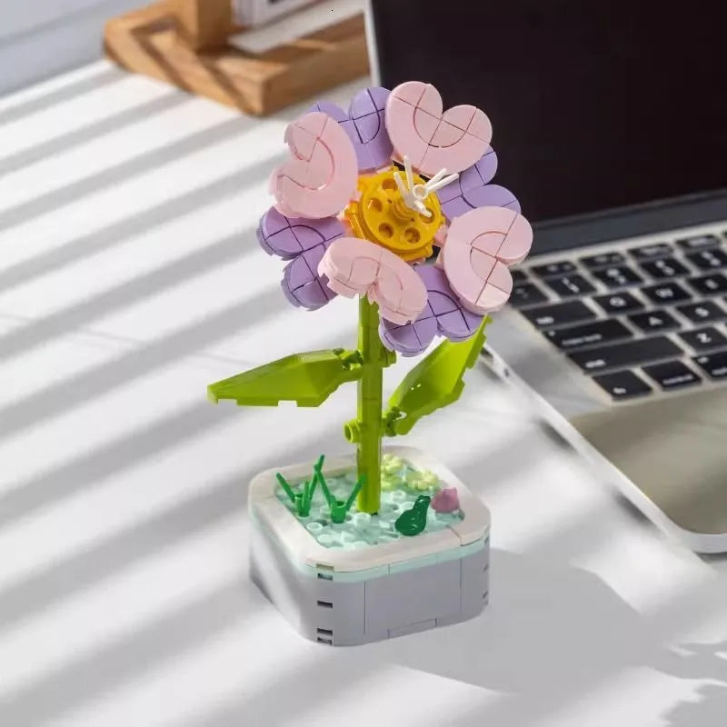 Kids(7-16Years) Children Unisex Flower ABS Building Toys Learning & Education Toys