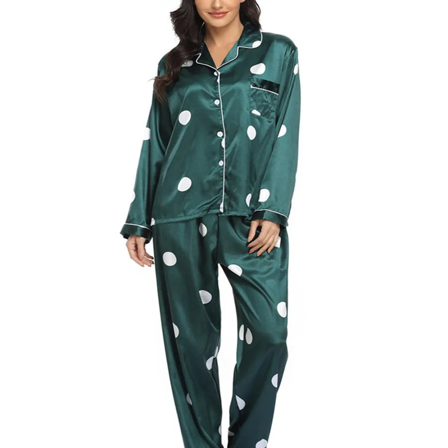 women's fashion flower leopard polyester button pants sets