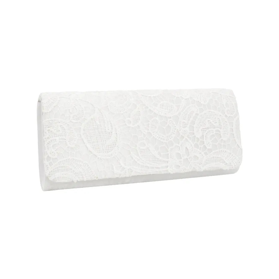[new Style] Lace Floral Silk Ladies Clutch Bag Casual and Generous Evening Gift Bag Fashion Evening Bag