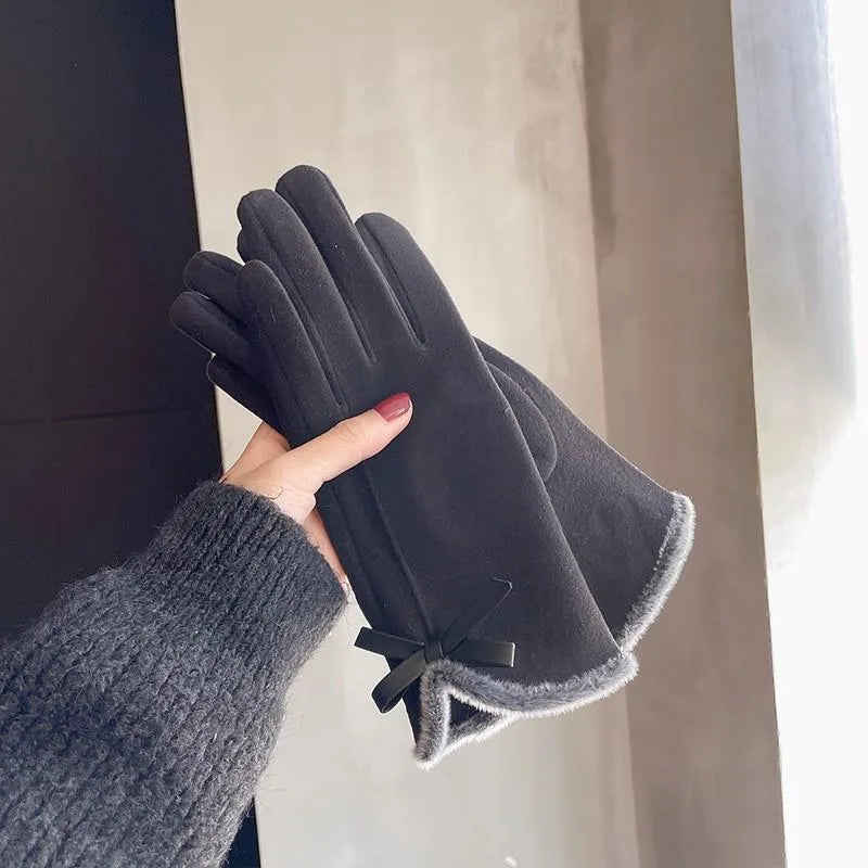 Women's Casual Elegant Simple Style Solid Color Gloves