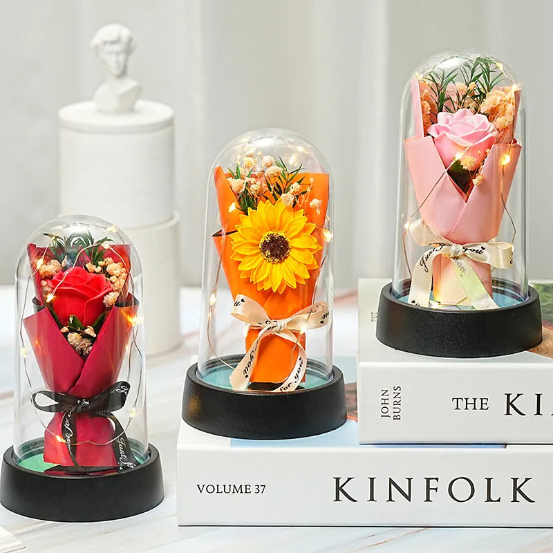 Classic Style Flower Dried Flower Preserved fresh flower Soap Flower Artificial flowers
