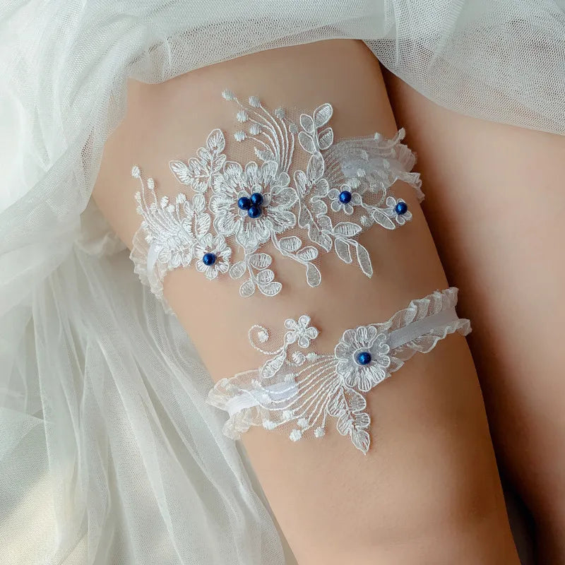 Bridal Solid Color Wedding Garter