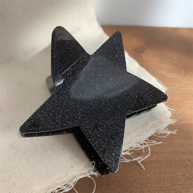 streetwear pentagram acetic acid sheets hair claws
