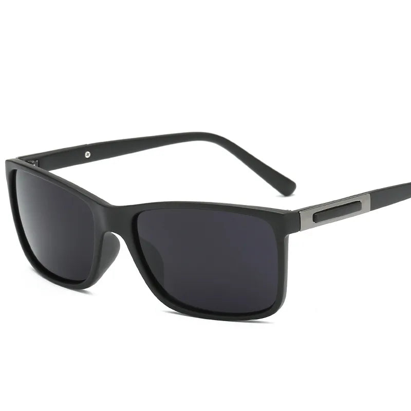 Retro Simple Style Sunglasses Pc Square Full Frame Men's Sunglasses