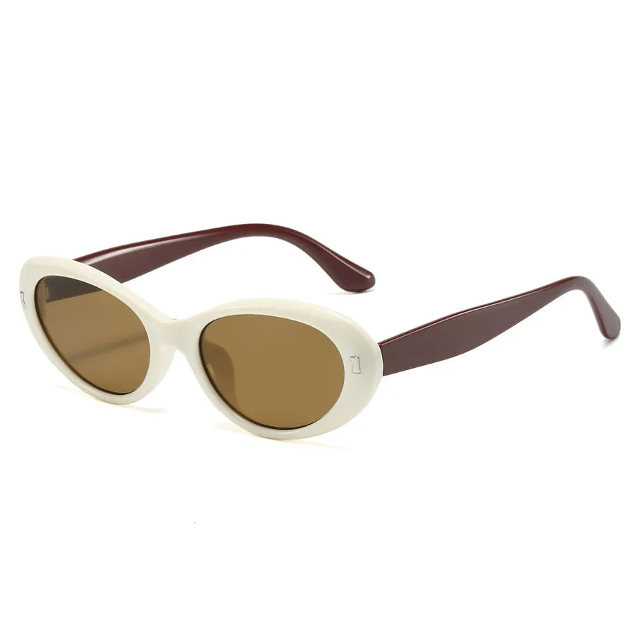 Vacation Classic Style Geometric Pc Cat Eye Full Frame Women's Sunglasses
