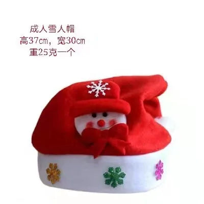 Christmas Cute Cartoon Nonwoven Party christmas hat