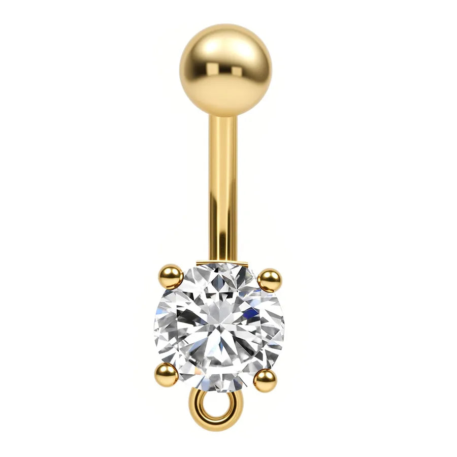 Human body piercing jewelry navel nail  hot selling navel ring  classic navel buckle wholesale manufacturers navel nail