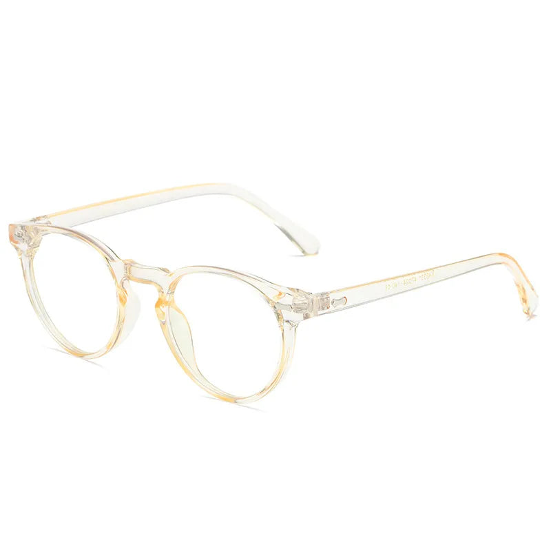 retro simple style solid color tac round frame full frame men's sunglasses
