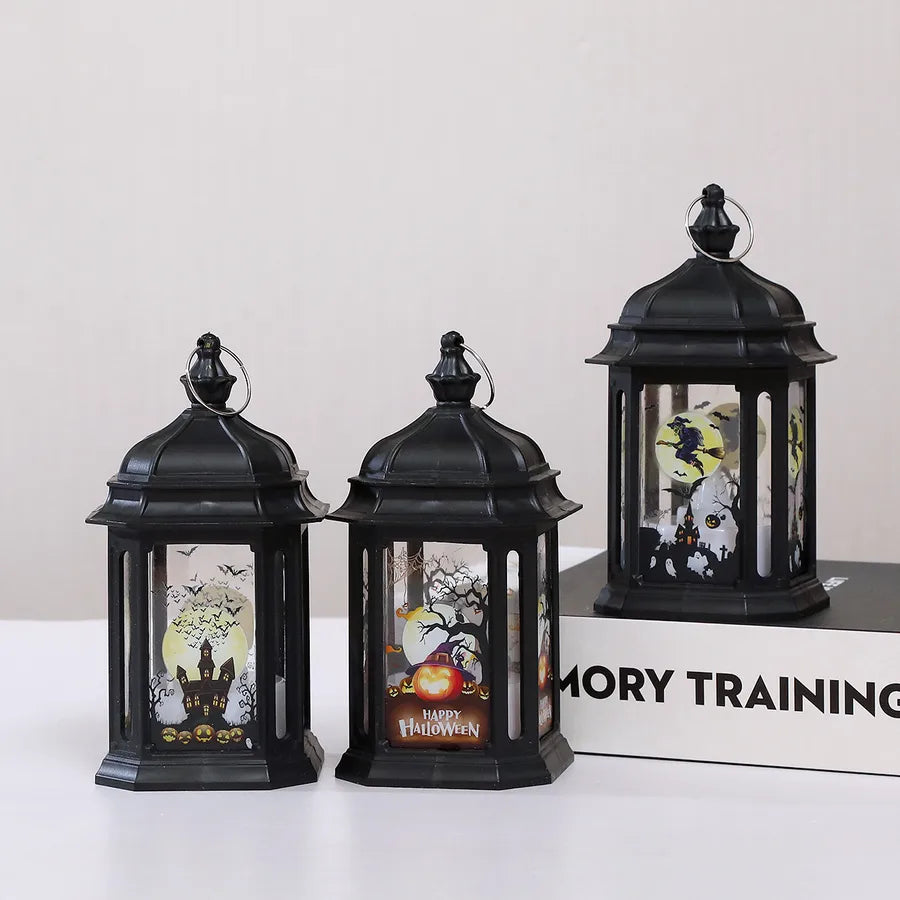 Halloween Decoration Lantern Atmosphere Decoration Props Plastic Classical Simplicity Style Holiday Theme Ornaments Accessories