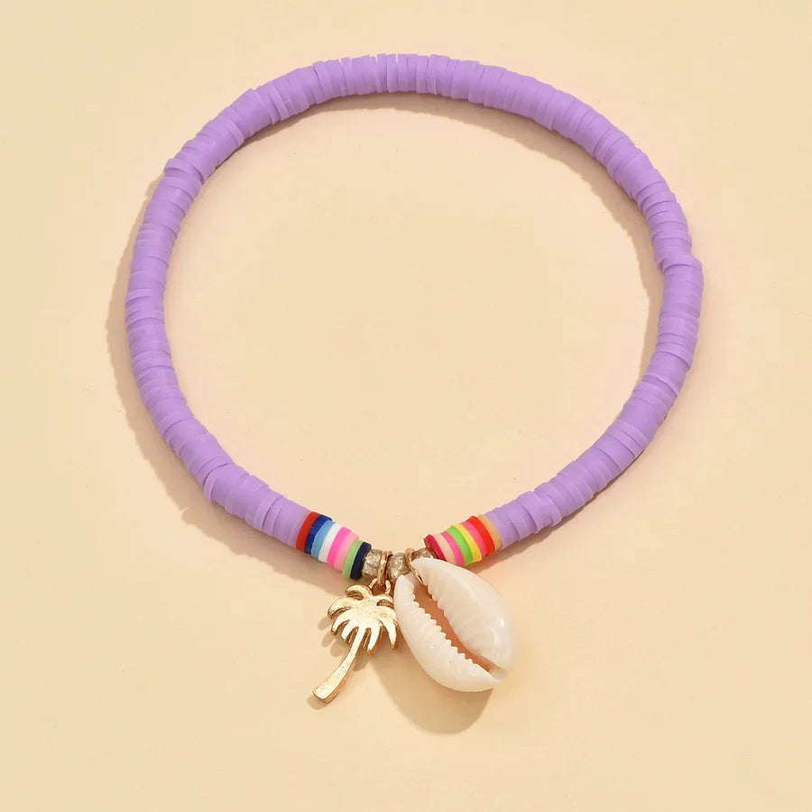 Bohemian Beach Style Distinctive Foot Decoration Simple Metal Turquoise Rice Beads Rhinestone Soft Pottery Multi-Style Foot Chain