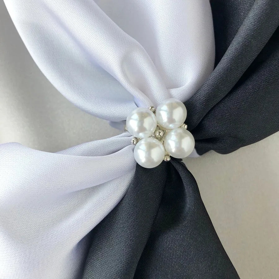 Sweet Flower Alloy Women's Scarf Ring