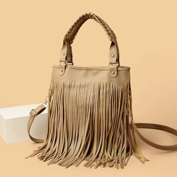 Women's Medium Pu Leather Solid Color Beach Zipper Crossbody Bag