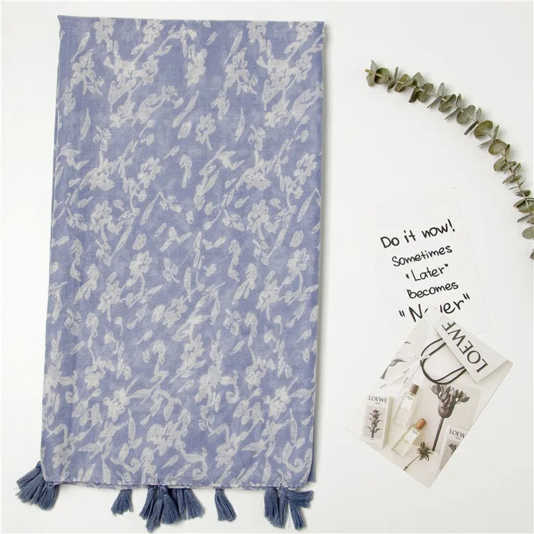new scarf retro stitching bohemian cashew print silk scarf sunscreen yiwu wholesales