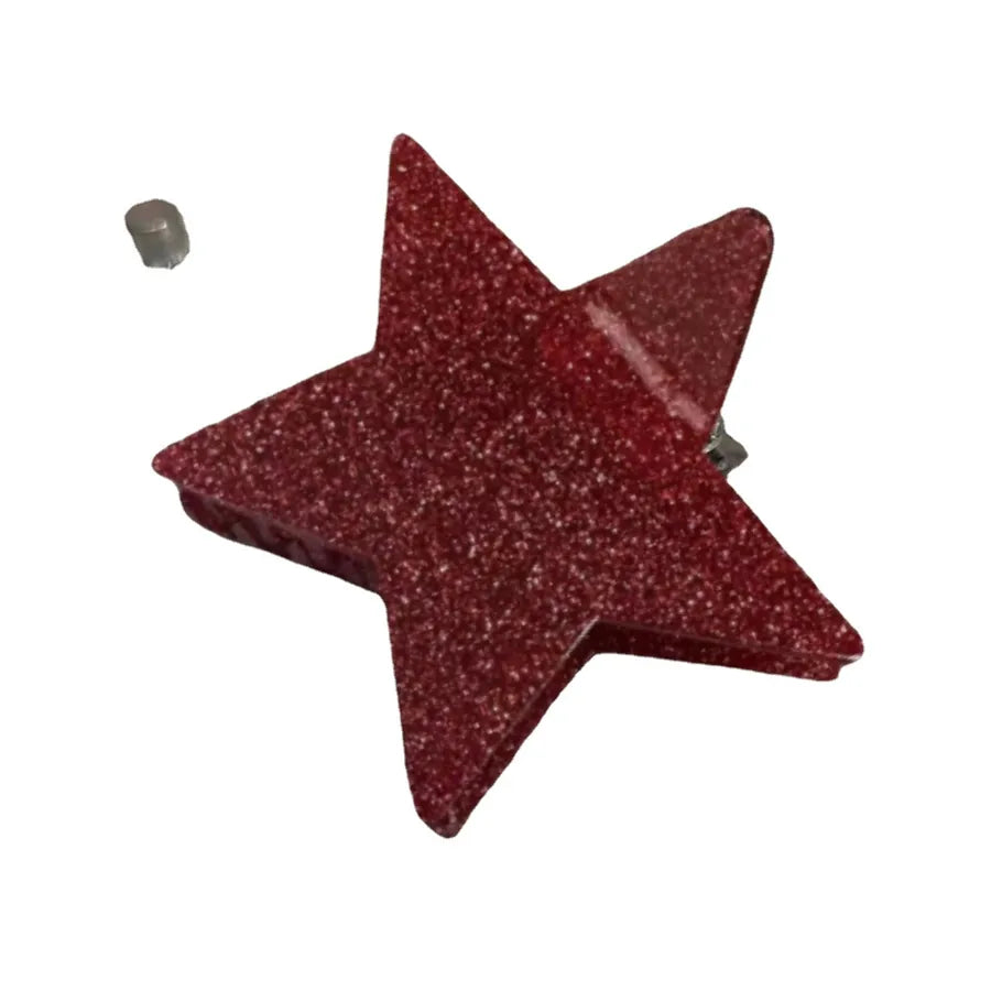 women's fashion star acetic acid handmade hair claws