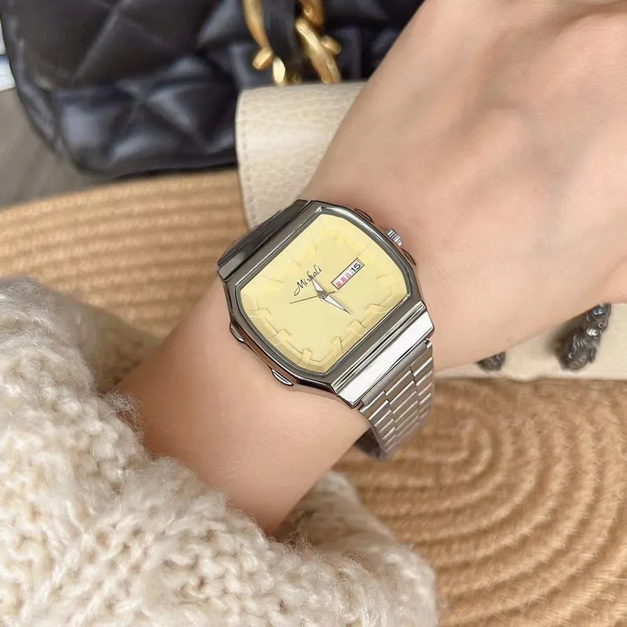 Casual Solid Color Quartz Watch Women's Watches