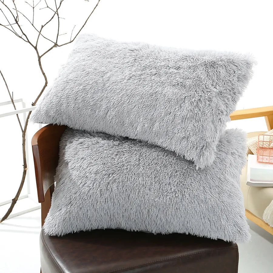 Casual Elegant Cute Solid Color Polyester Pillow Cases Bedding