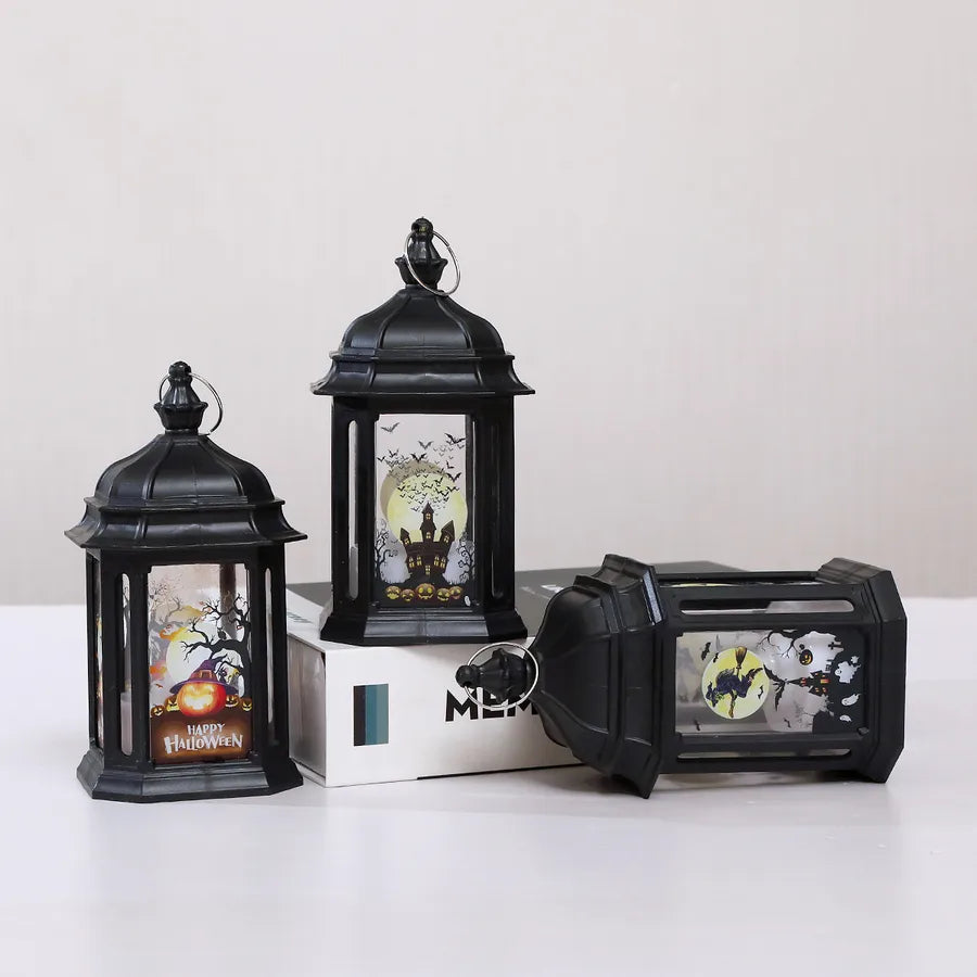 Halloween Decoration Lantern Atmosphere Decoration Props Plastic Classical Simplicity Style Holiday Theme Ornaments Accessories