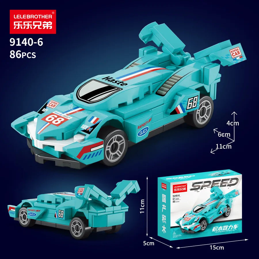 Kids(7-16Years) Car Plastic Building Toys