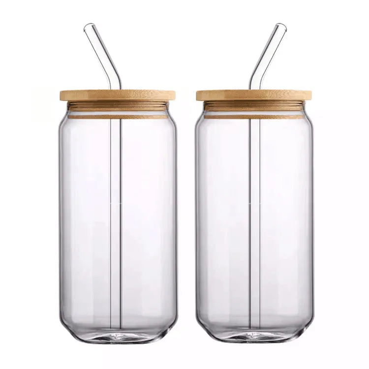 casual solid color glass tumblers water bottles