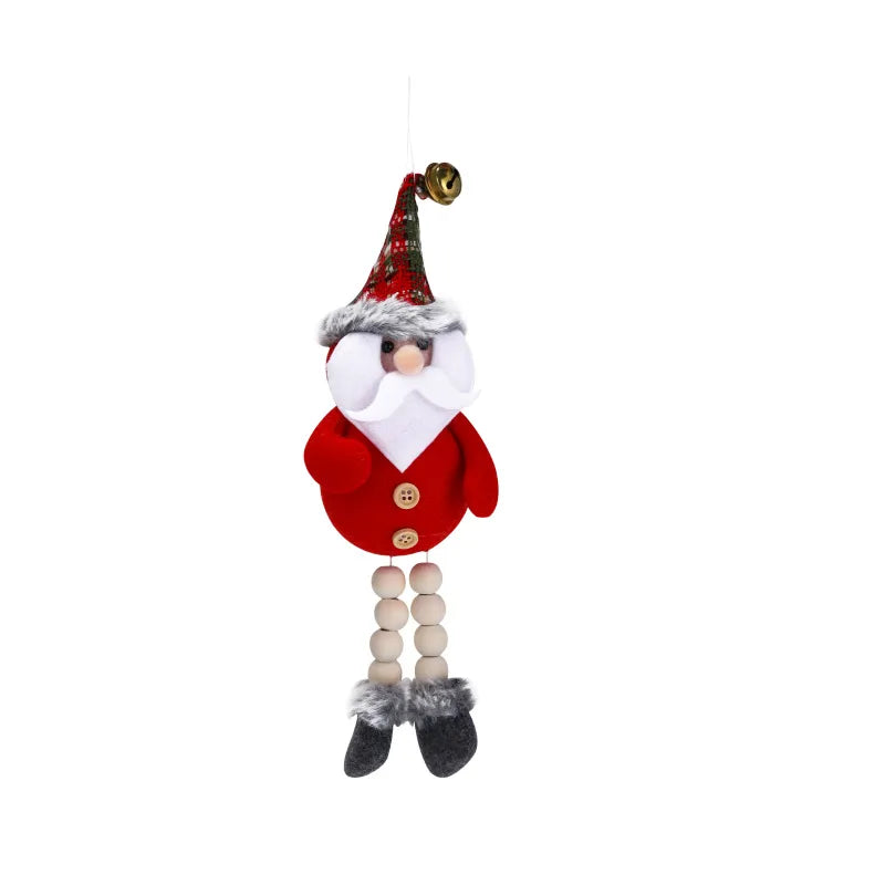 Christmas Cartoon Style Bear Snowman Daily Festival Hanging Ornaments