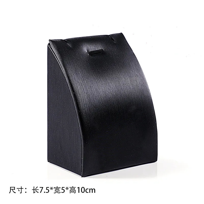 Jewelry Display Stand Ring Earring Bracelet Organizer Counter Decoration Rectangular Wooden Tray Luxury Feel Combination Craft
