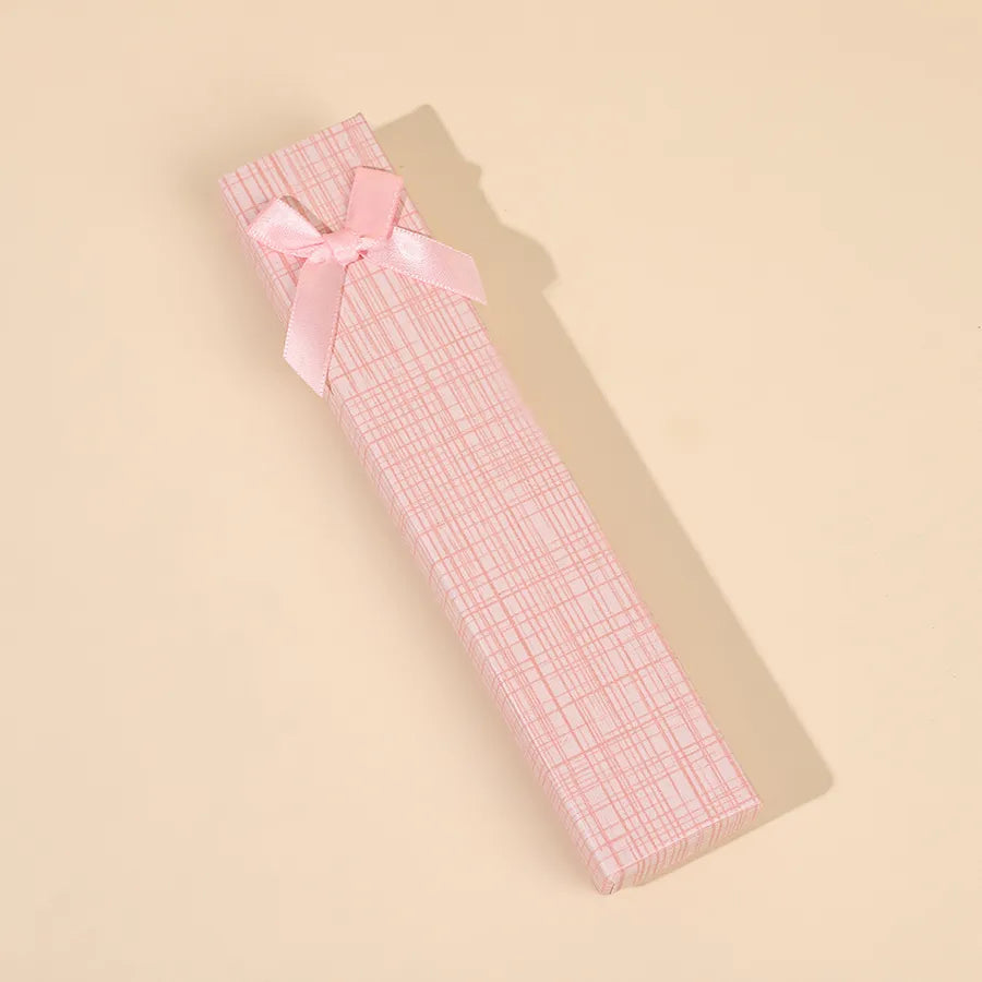 1 Piece Paper Classic Style Daily Solid Color Jewelry Boxes