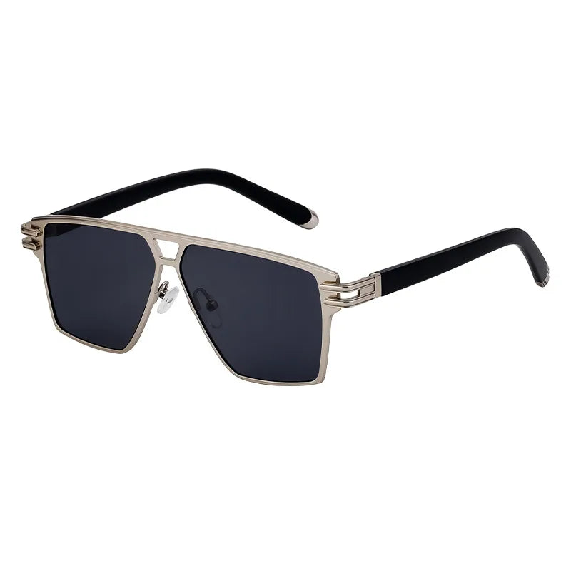 Streetwear Geometric Pc Square Full Frame Men's Sunglasses