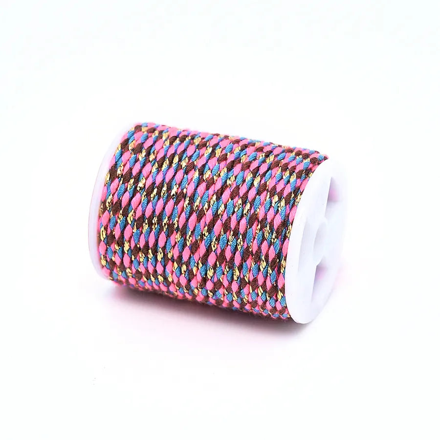 1 Roll/Package Cotton Polyester  Wire Diameter: 2mm Jewelry Accessories