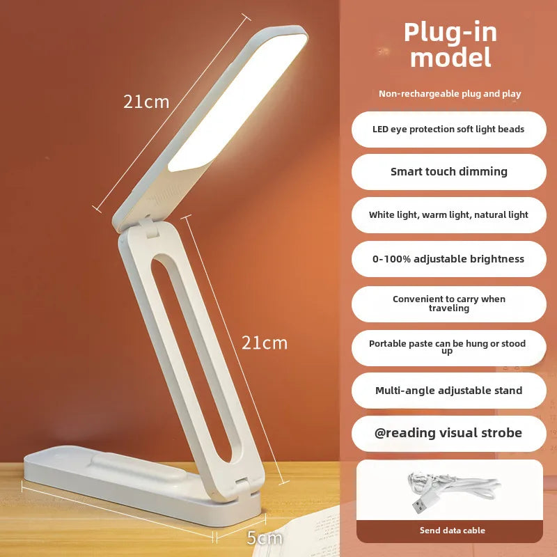 Eye-protection Reading Lamp For Study Led Desk Lamp Modern Simple Style Adjustable Brightness Touch Control