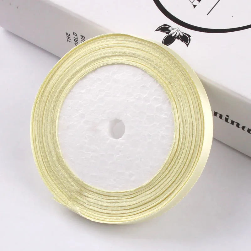 6mm Wide Ribbon Red Ribbon Fabric Ribbon 6mm Packaging Woven Hair Ribbon Thin Ribbon Headwear Hair Accessories Gold Line Ribbon