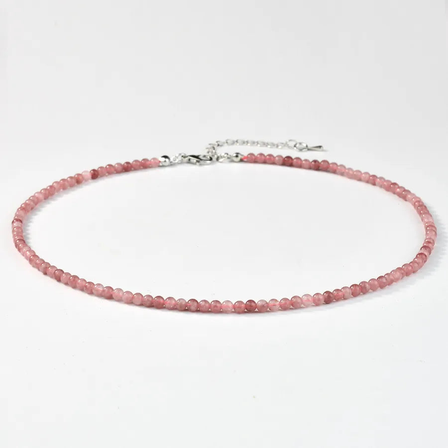 Simple Style Geometric natural stone Necklace In Bulk